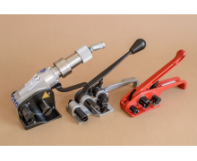 Tensioners for corded polyester strapping and lashing